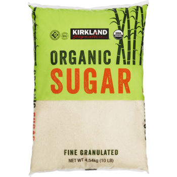Granulated Cane Sugar Fine Organic 10lb